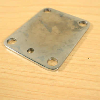 Fender Elite Neck Plate American Jazz Precision USA 1983 1984 Strat Tele Chrome