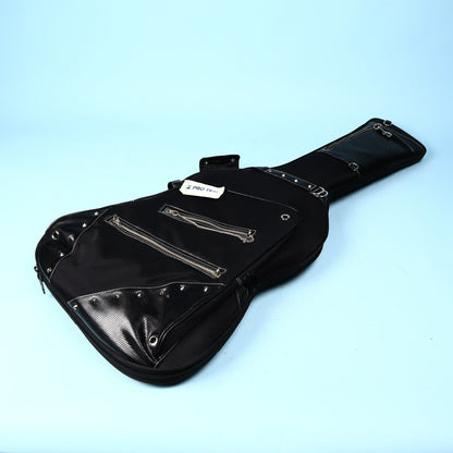 Pro-Tec Chained Gothic Goth Black Electric Guitar Padded Gig Bag Scissorhands