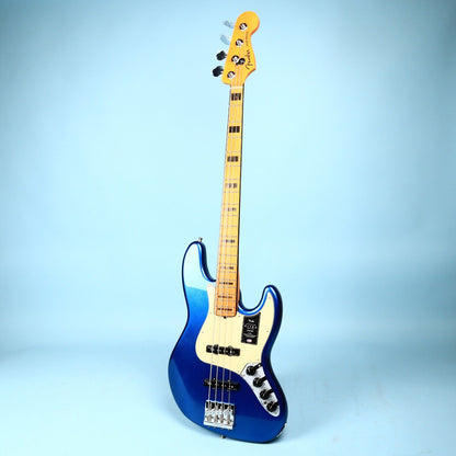 Fender American Ultra Jazz Bass with Maple Fretboard - Cobra Blue