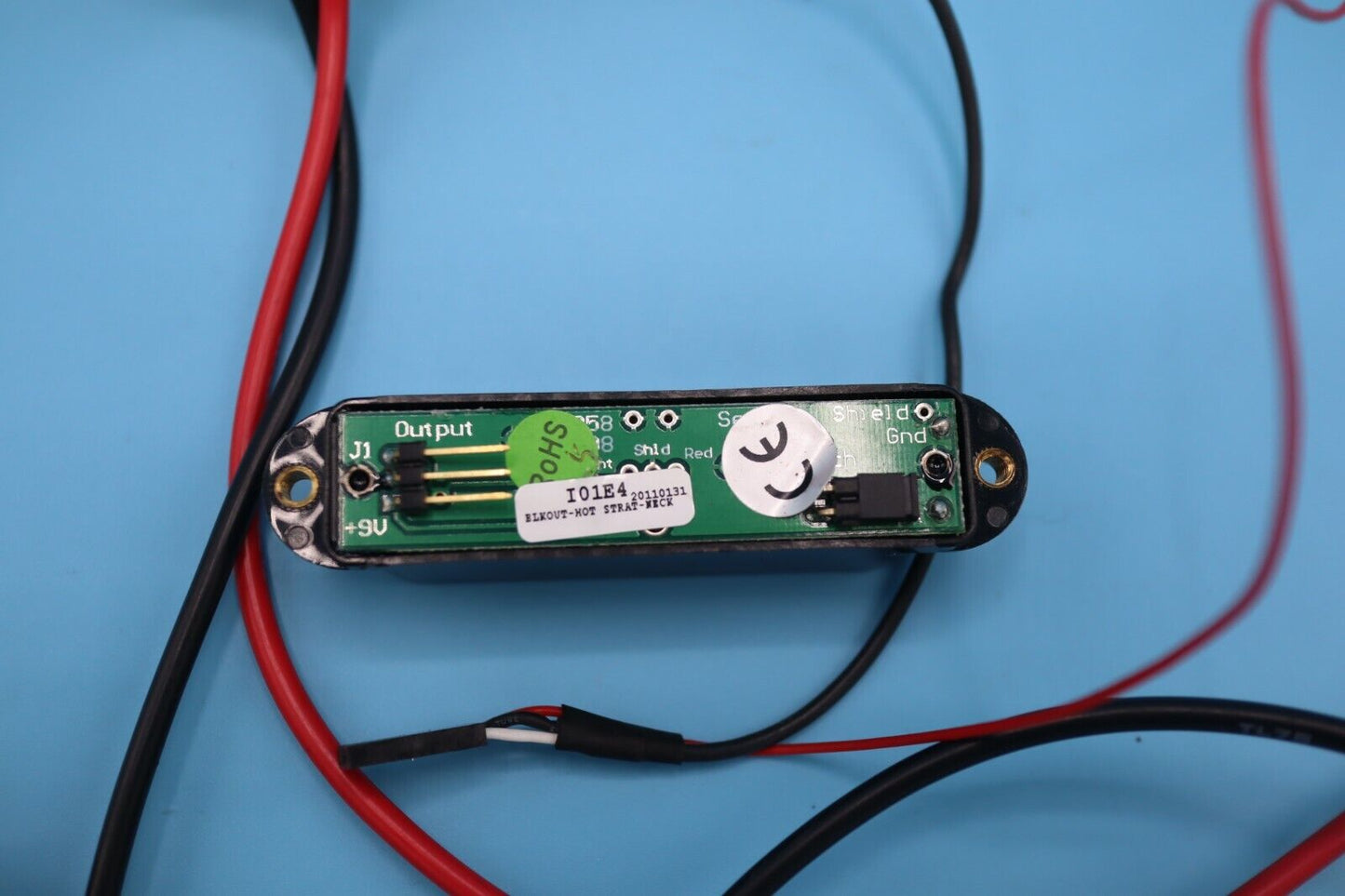 Seymour Duncan Blackout Hot Strat Neck Pickup - Black 15.62ohms