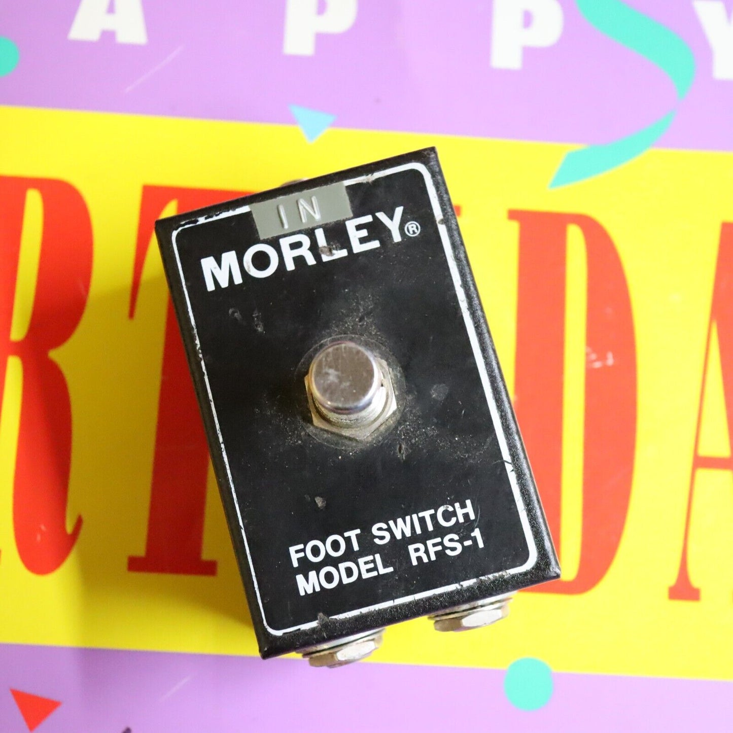 Morley RFS-1 Foot Switch Pedal - Single Switch