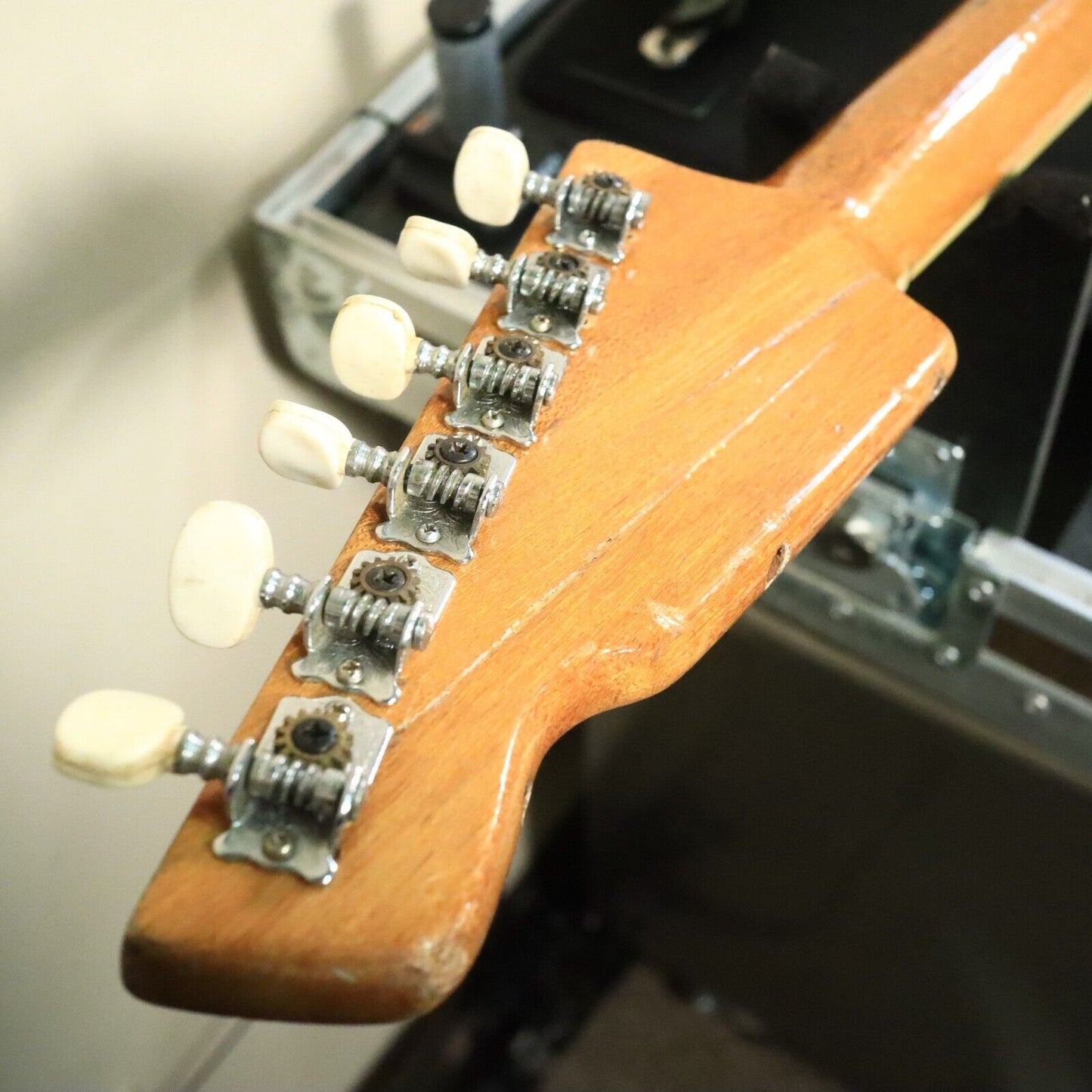Vintage Teisco Del Rey WG-4L 4 Pickup Silvertone Eddie Van Halen's 1st Guitar