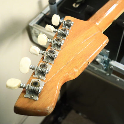 Vintage Teisco Del Rey WG-4L 4 Pickup Silvertone Eddie Van Halen's 1st Guitar