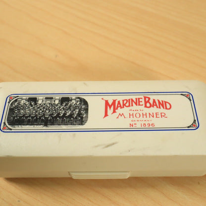 M. Hohner ~ Marine Band Harmonica No. 1896/20 ~ Key Of C