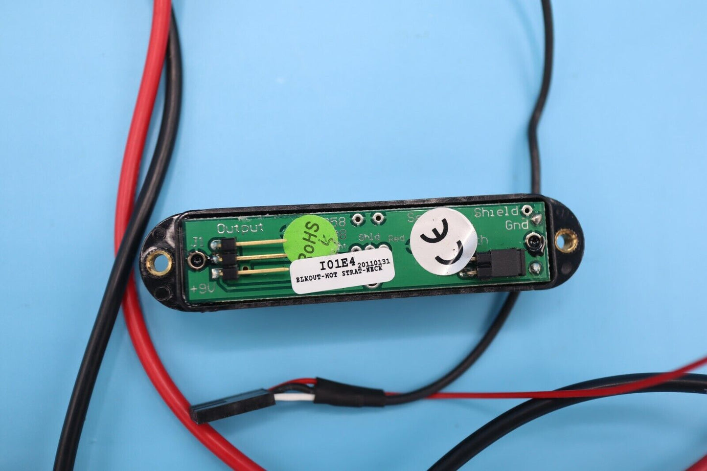Seymour Duncan Blackout Hot Strat Neck Pickup - Black 15.62ohms