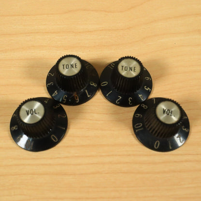 Original 1968 Epiphone Riviera 12-String E360TD-12 Gibson Witch Hat Knobs Set
