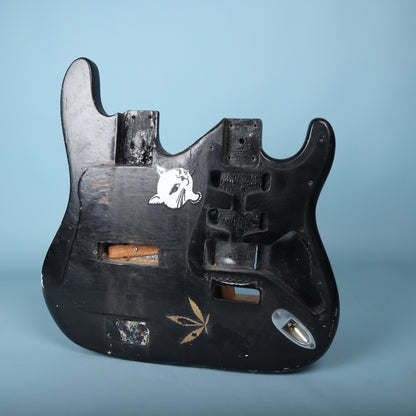 Vintage Home-Build Double Neck Electric Guitar Body