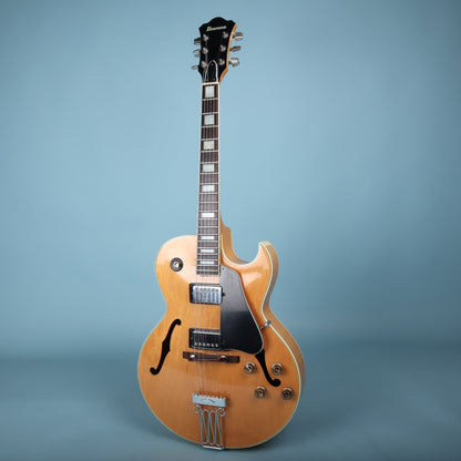 1981 Ibanez FA-100 Hollowbody Electric Guitar Natural