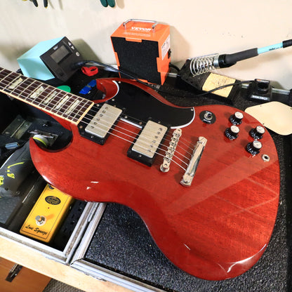 Ken McKay SG '61 Reissue Cherry Electric Guitar