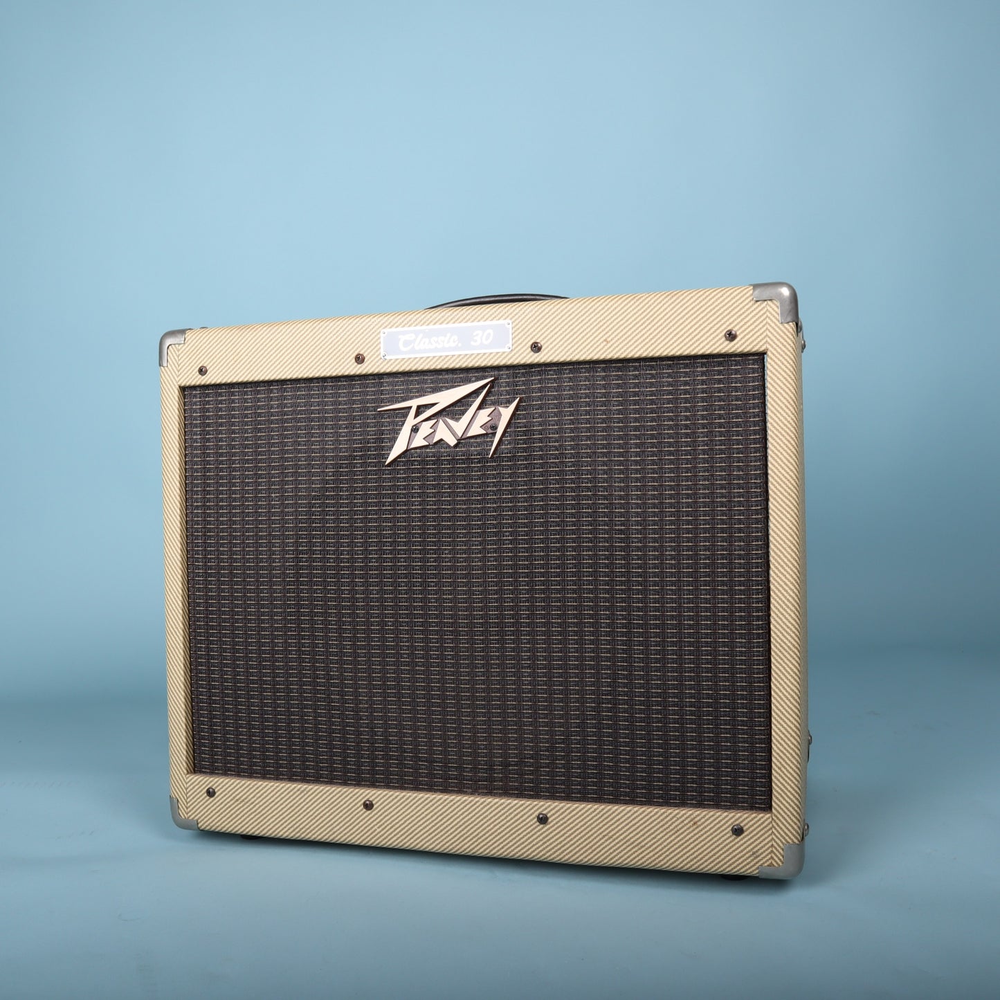 Peavey Classic 30 Tweed 1x12 Blue Marvel Loaded Guitar Amplifier Cabinet Shell