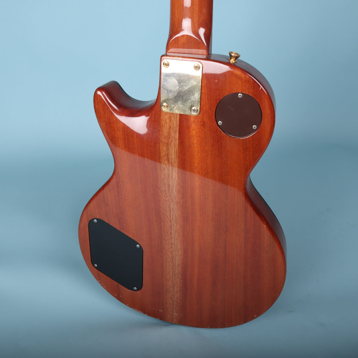 Warmoth Amber Quilt Maple Top Hombre LP-Style Electric Guitar