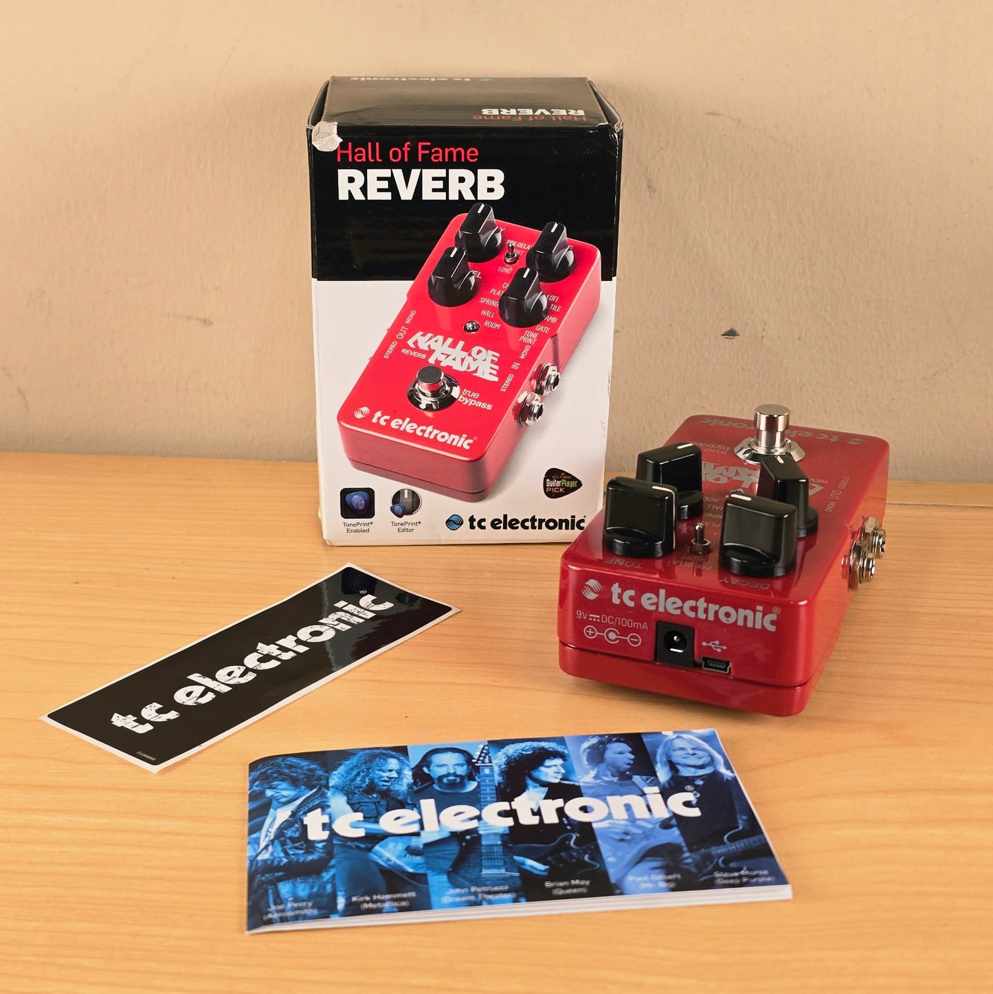 TC Electronic Hall of Fame Reverb Pedal with Original Box