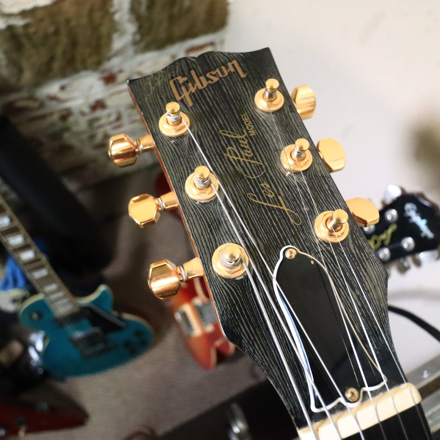 1992 Gibson Les Paul Lite Amber Flamed Electric Guitar