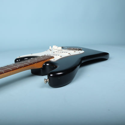 1984 Squier Stratocaster 72 Reissue Big Headstock SQ Electric Guitar Black Japan