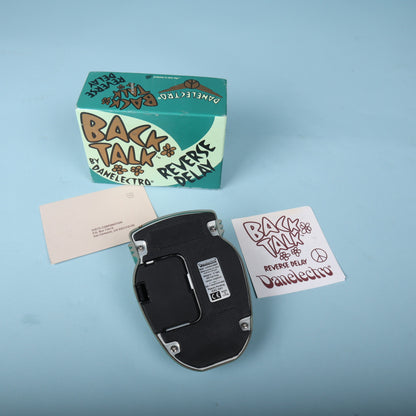 Danelectro Back Talk Reverse Delay Pedal with Original Box