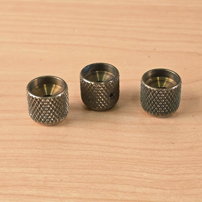 1980's Charvel Schecter Mighty Mite Vintage Brass Dome Knobs Set