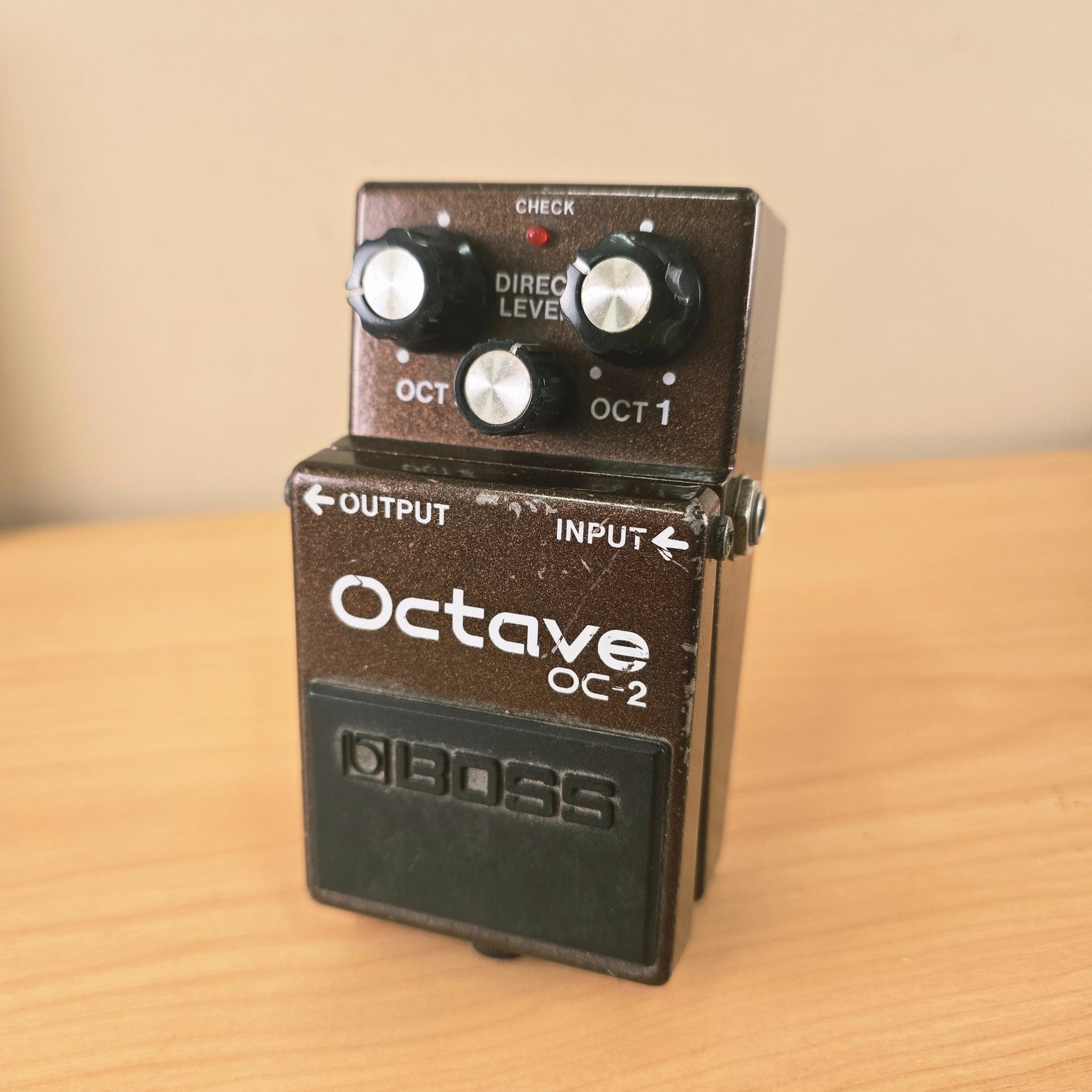 1991 Vintage Boss OC-2 Octave (Brown, Black-Label Taiwan)