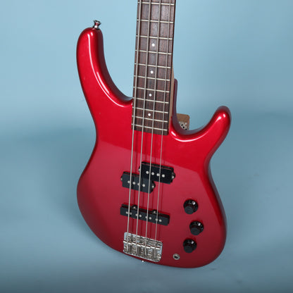 Fender MB-4 Modern Bass Chrome Red Made in Japan MIJ 32" Medium-Scale