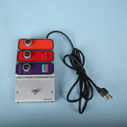 Mu Tron Phasor II Vintage Analog Phaser Pedal Musitronics