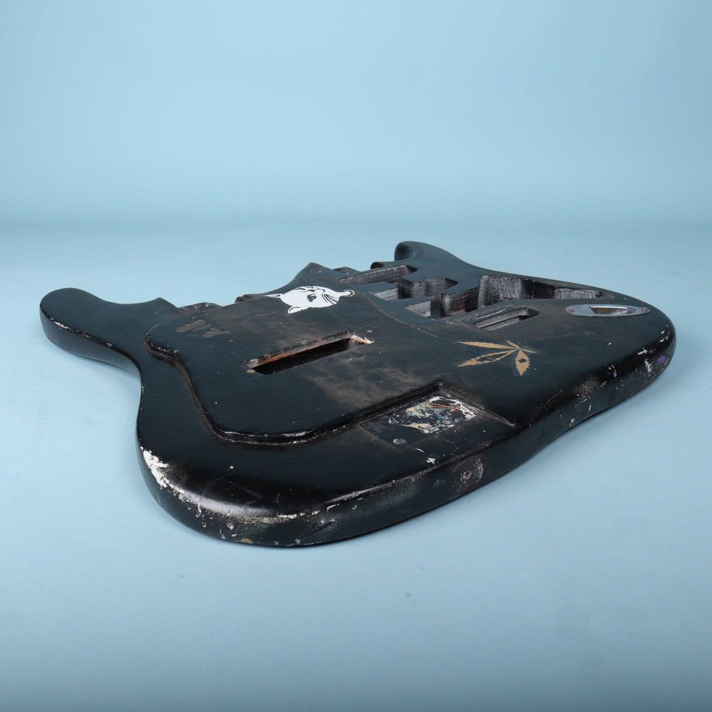 Vintage Home-Build Double Neck Electric Guitar Body