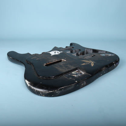 Vintage Home-Build Double Neck Electric Guitar Body