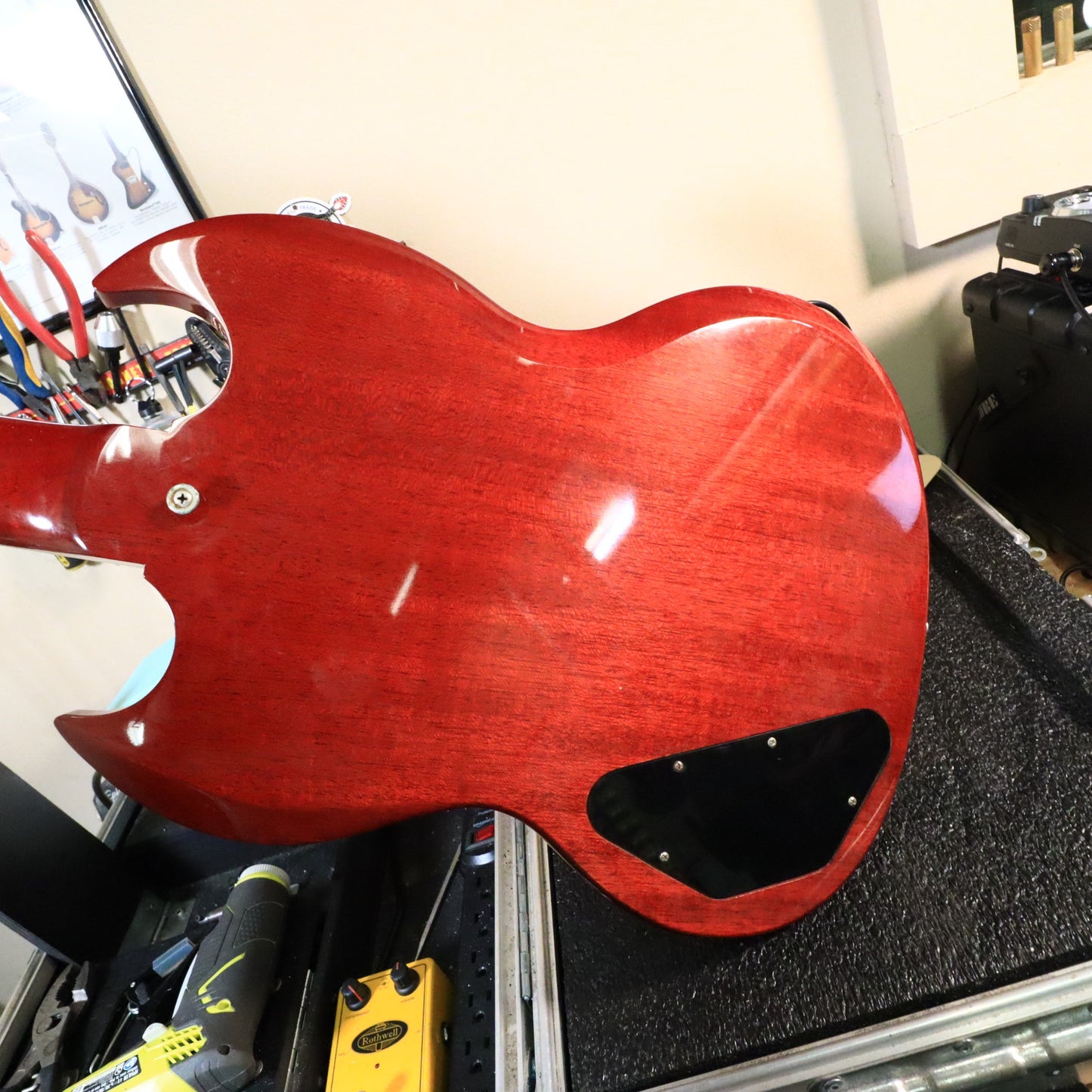 Ken McKay SG '61 Reissue Cherry Electric Guitar