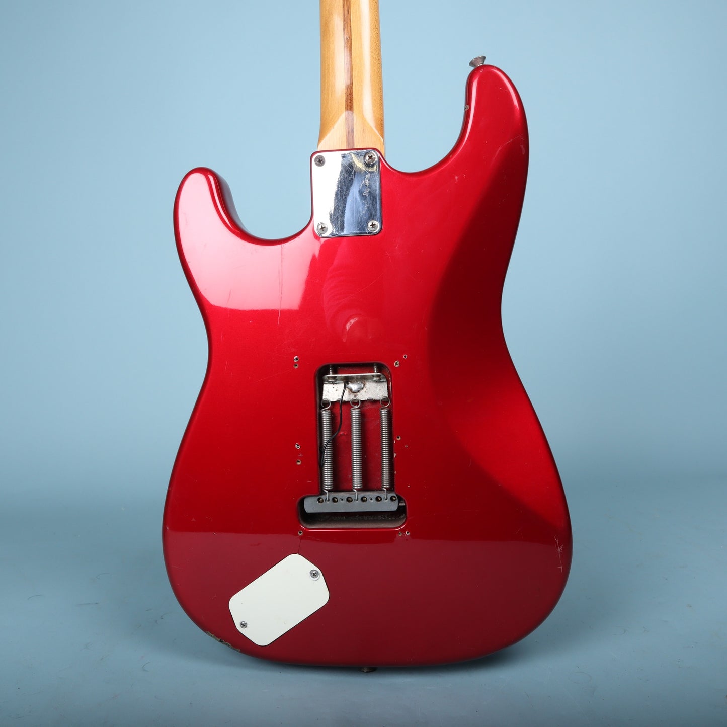 1998 Fender Deluxe Powerhouse Stratocaster Electric Guitar Red