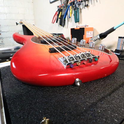 Pedulla Rapture 5-String Bass Guitar Red Sunburst