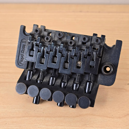 80’s Floyd Rose II Locking Tremolo Bridge Vibrato Black 34mm
