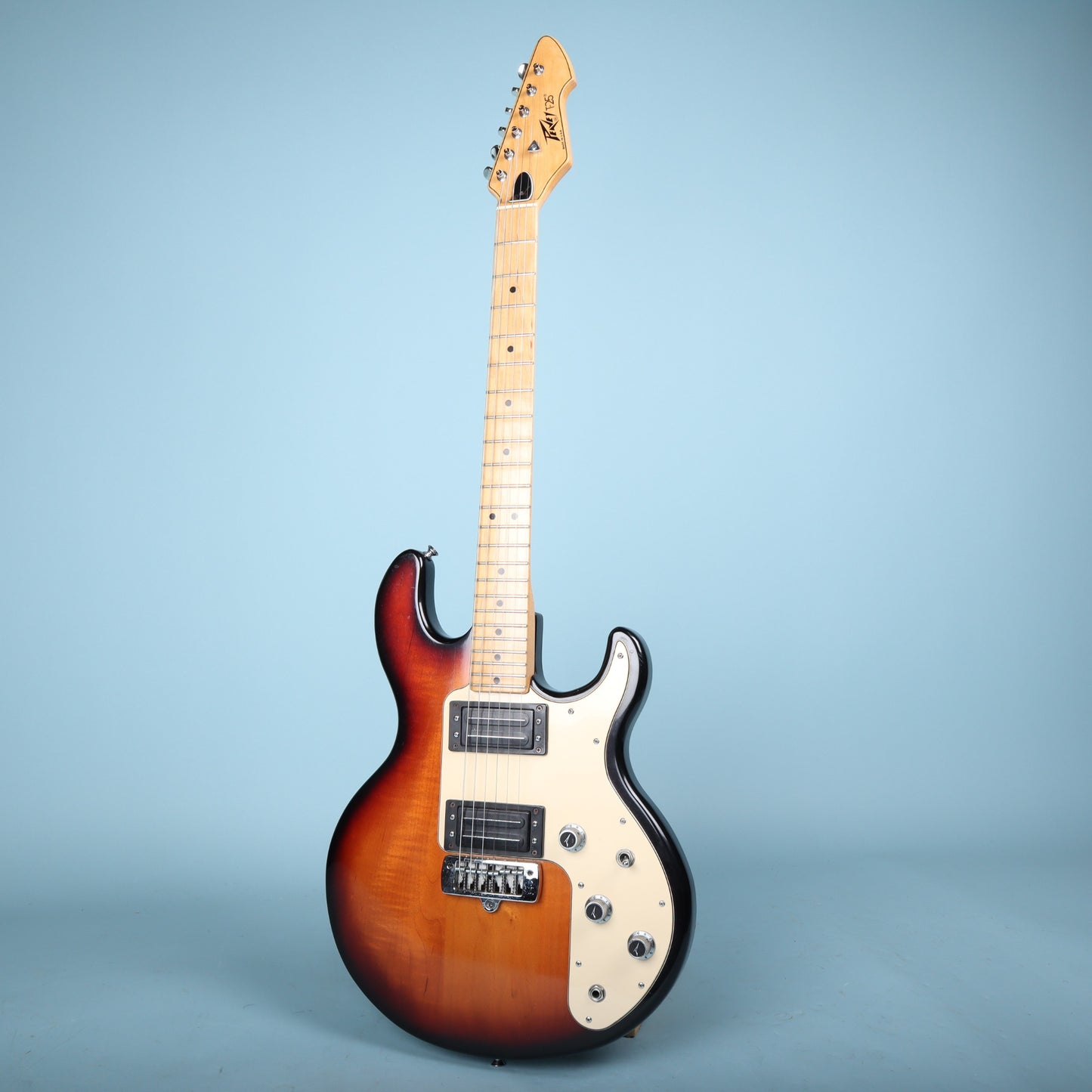 1982 Peavey T-25 Electric Guitar Sunburst Maple Neck USA