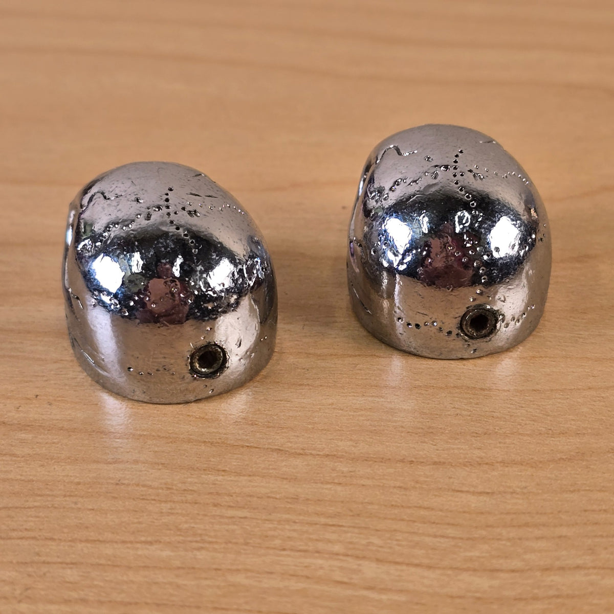 Q-Parts Jumbo Skull Knob I Chrome QP-JS1C