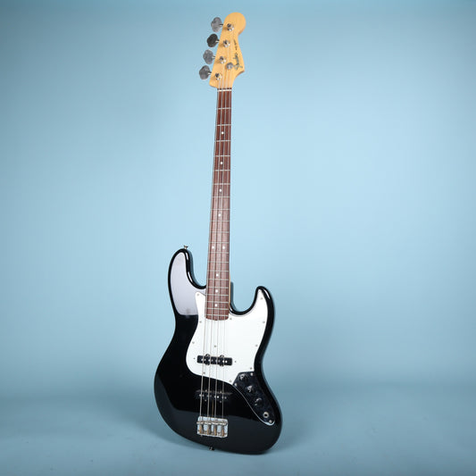 1986 Fender Jazz Bass Made in Japan Black Rosewood Fretboard