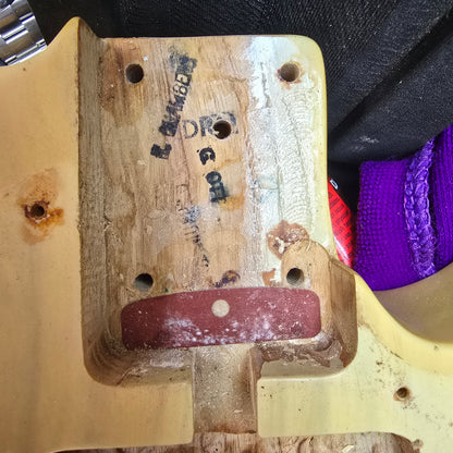 Vintage 1973 Fender Telecaster Electric Guitar Blonde Finish Maple