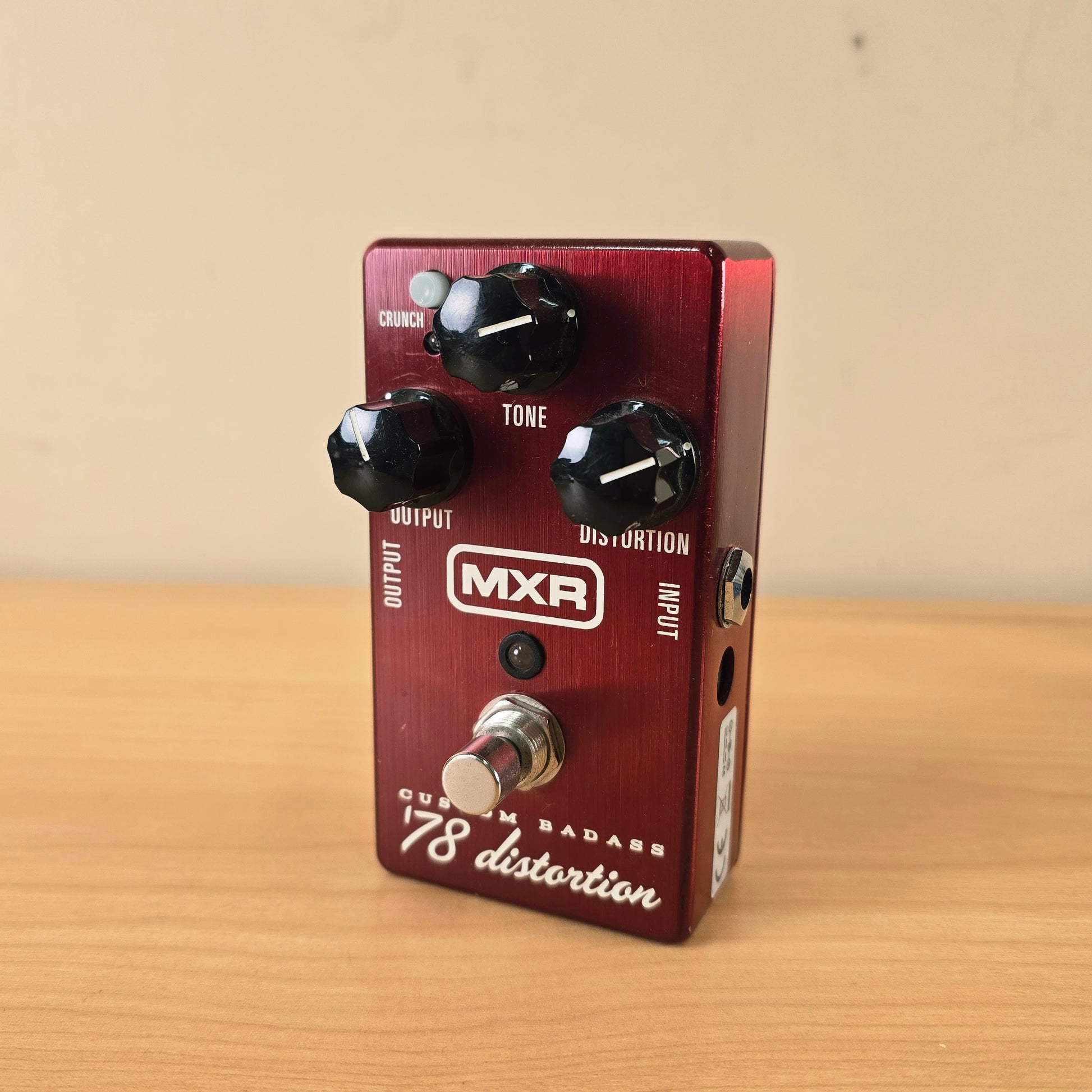 mxr custom badass 78 distortion pedal MXR M78 Custom Badass '78 Distortion Guitar Effects Pedal 197881329631