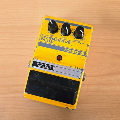 DOD FX50-B Overdrive Plus USA Guitar Effect Pedal