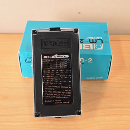 Vintage 1980's Boss LM-2 Limiter Guitar Effects Pedal with Original Box