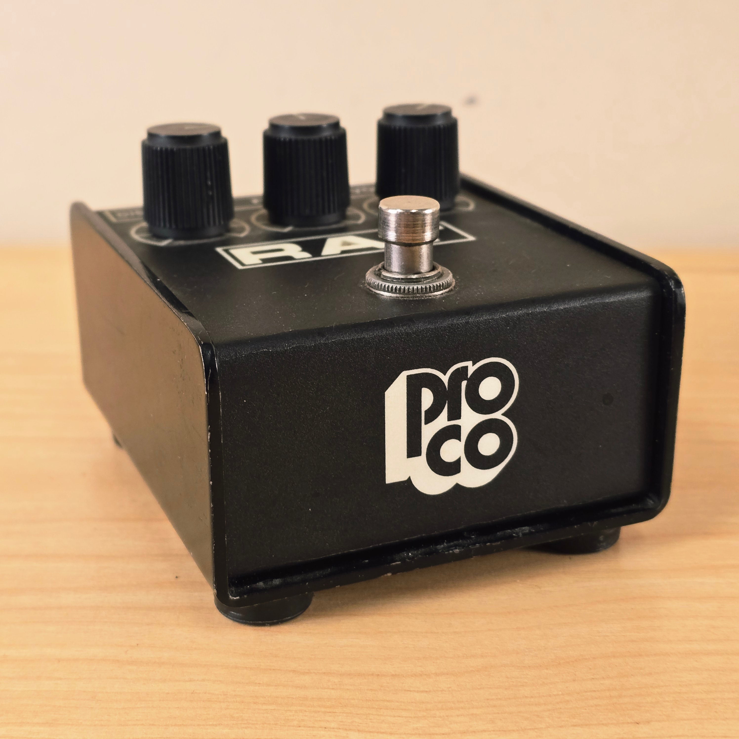 1987 Pro Co RAT Vintage Distortion Pedal LM308N - Classic Tone