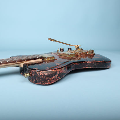 Wanderkauven Custom Shop Archangel T-Style Copper Leaf Flame Maple Neck