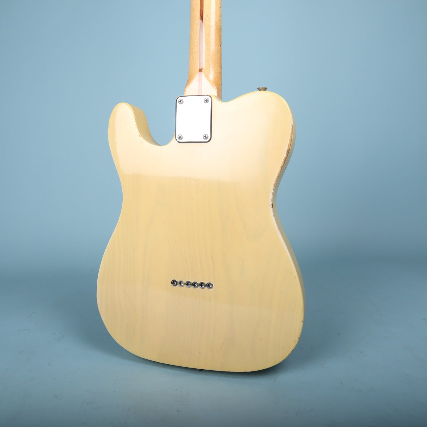 Vintage 1973 Fender Telecaster Electric Guitar Blonde Finish Maple
