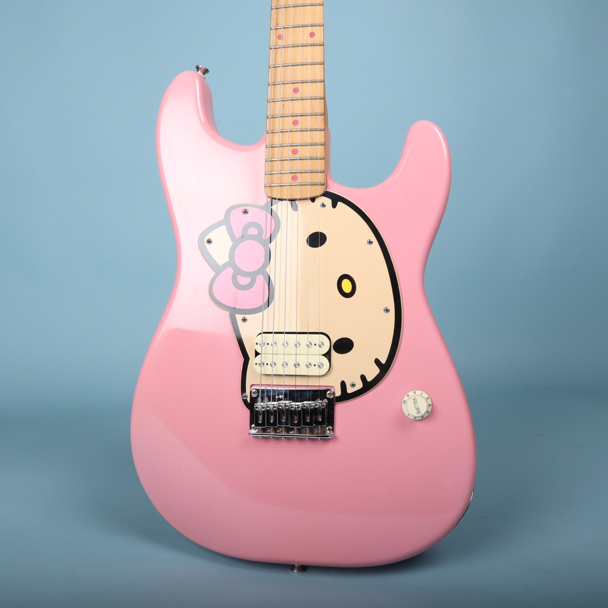 2006 Squier Hello Kitty Stratocaster Pink Electric Guitar