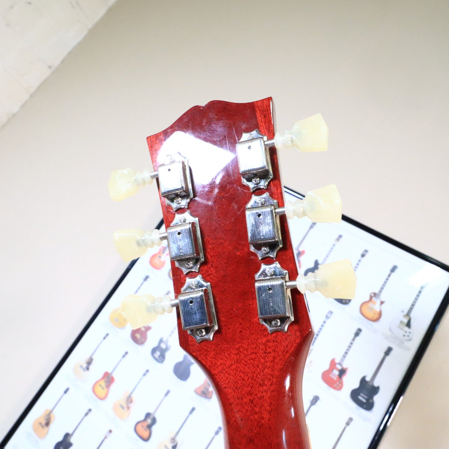 Ken McKay SG '61 Reissue Cherry Electric Guitar