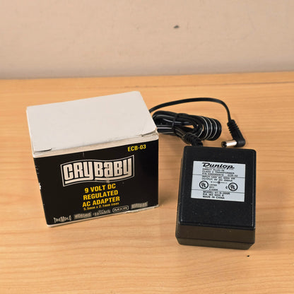 Dunlop ECB-03 Cry Baby 9V DC Regulated AC Power Supply Adapter