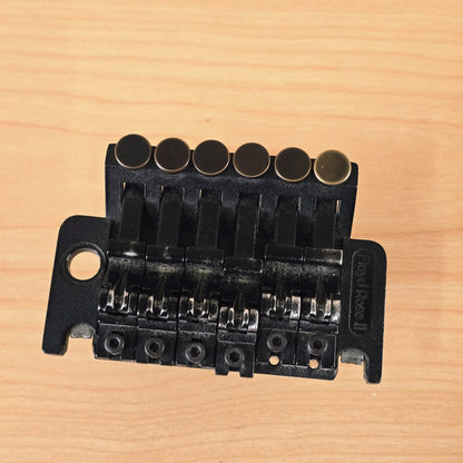 Vtg Kramer Electric Guitar Original Black Floyd Rose II Tremolo Bridge