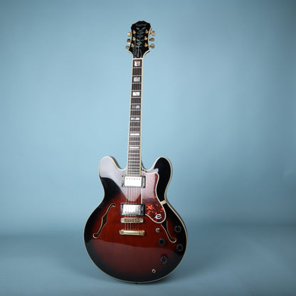 1990 Epiphone Sheraton Sunburst Electric Guitar