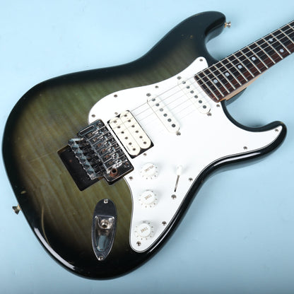 1993 Fender MIJ Stratocaster HSS Floyd Rose Blackburst