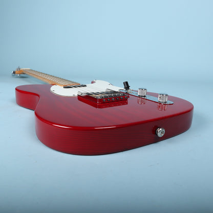 1992 G&L USA ASAT Classic Transparent Red Maple Neck