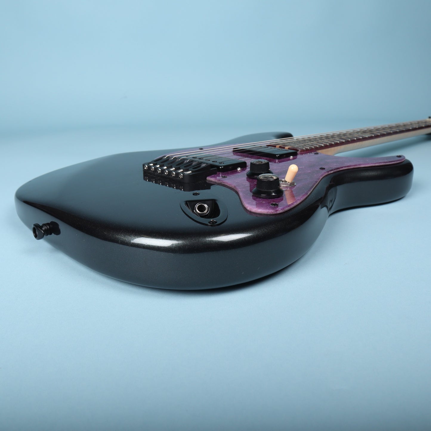 Wanderkauven Custom Shop Purple Heart 💜 Electric Guitar Metallic Grey
