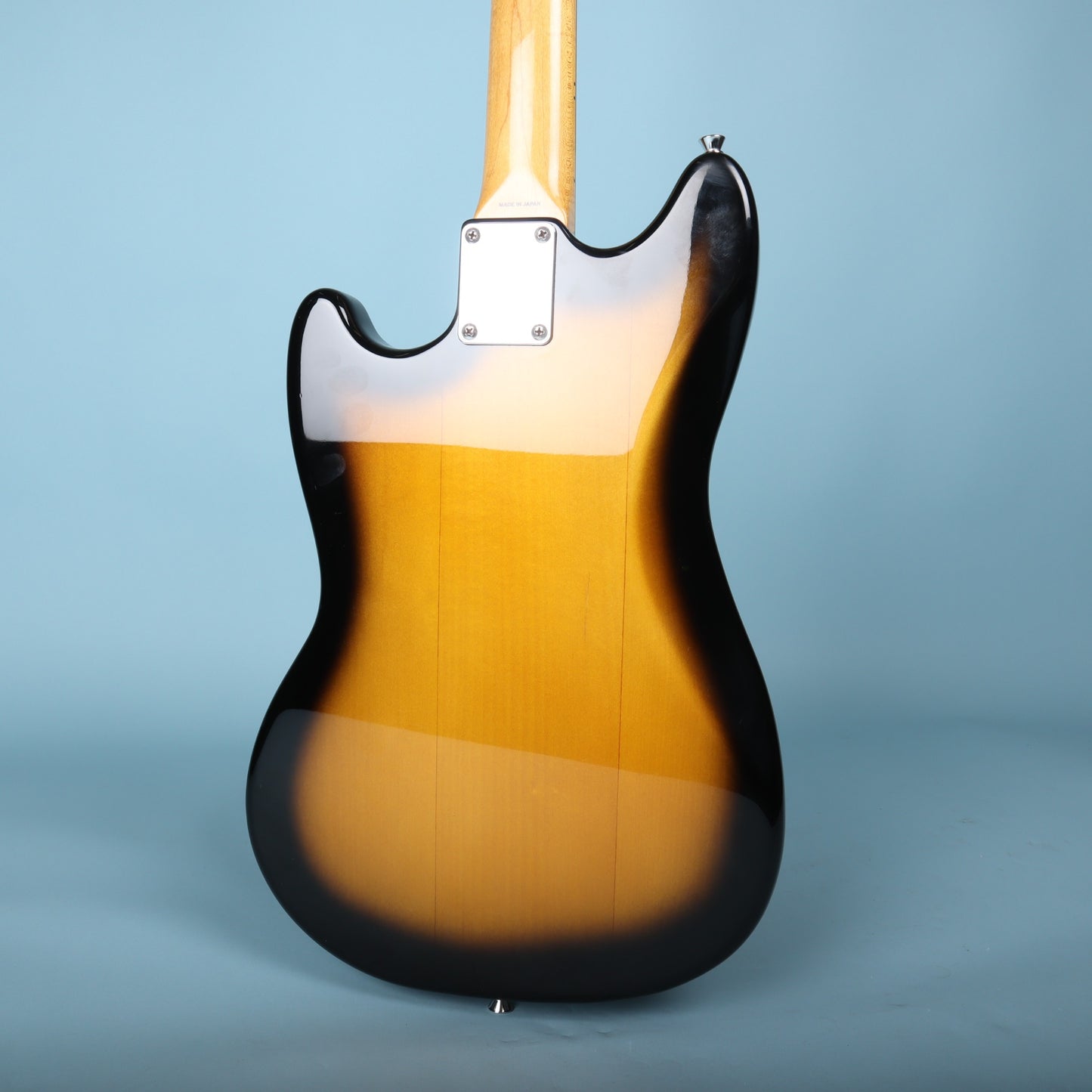 2012 Fender Japan Custom Order Mustang 2-Tone Sunburst w/ Factory Bigsby B5