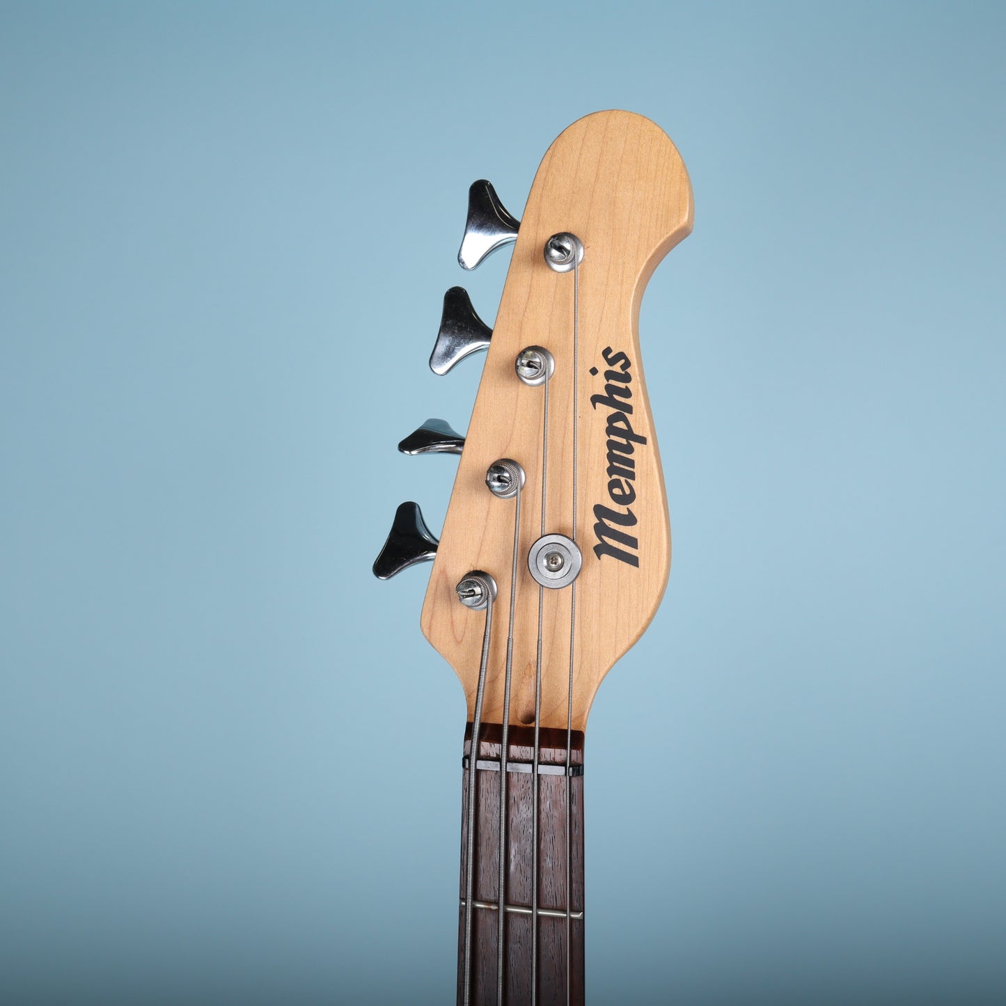 Memphis Precision Style Electric Bass Guitar Red Maple Neck