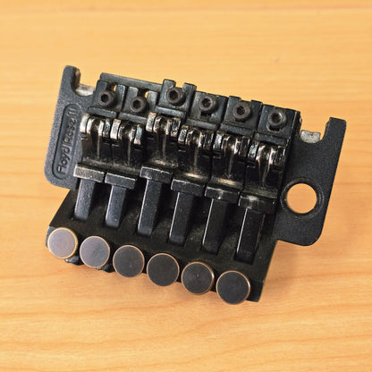 Vtg Kramer Electric Guitar Original Black Floyd Rose II Tremolo Bridge